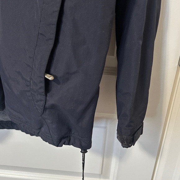 BMW Men’s Fleece Lined Zip Up Jacket Navy Gray Size Large - Picture 2 of 10